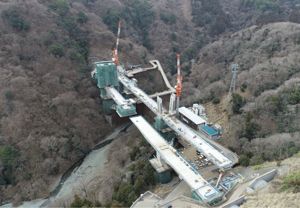 中津川橋（やどりき双扇橋）